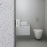 Heavy Duty Wall Mounted Shower Hinge | Full Back Plate