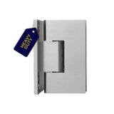 Heavy Duty Wall Mounted Shower Hinge | Full Back Plate