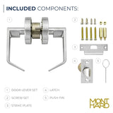 Grade 2 Commercial Door Lock Leverset- Storeroom Function