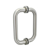 Shower Door Handle – Round Back-to-Back Pull with Washers
