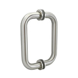 Shower Door Handle – Round Back-to-Back Pull with Washers