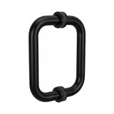 Shower Door Handle – Round Back-to-Back Pull with Washers