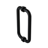 Shower Door Handle – Round Back-to-Back Pull with Washers