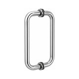 Shower Door Handle – Round Back-to-Back Pull with Washers