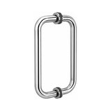 Shower Door Handle – Round Back-to-Back Pull with Washers