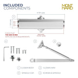 DC303 - Grade 2 Surface Mount Door Closer, Spring Size 3