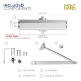 DC303 - Grade 2 Surface Mount Door Closer, Spring Size 3