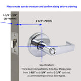 Grade 2 Commercial Door Lock Leverset- Privacy Function