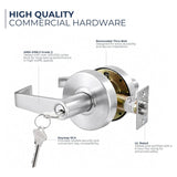 Grade 2 Commercial Door Lock Leverset- Entry/Office Function