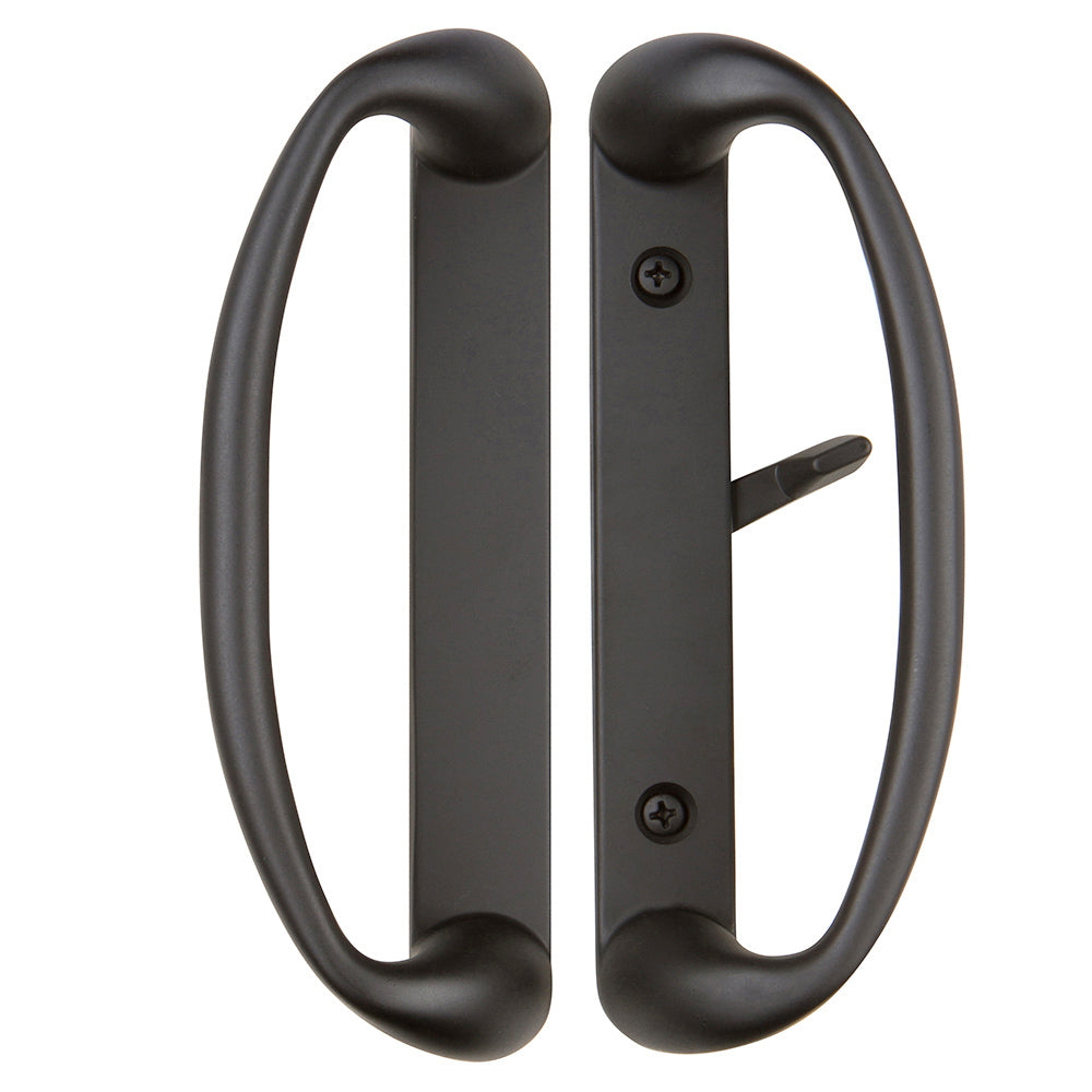 	1.44" / Matte Black | new sliding door handle 