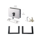 European Series glass door patch fitting lock Kit
