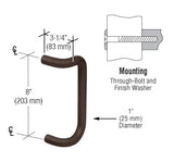 Single-Sided Offset Pull Handle