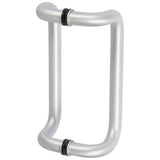 Commercial Pull - Solid Aluminium - Offset