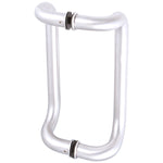 Commercial Pull - Solid Aluminium - Offset