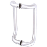 Commercial Pull - Solid Aluminium - Offset