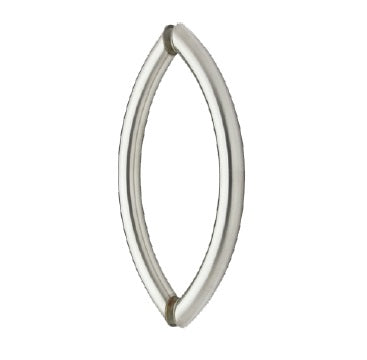 CRL Chrome Crescent Style Back to Back Pull Handles