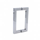 6" / Chrome | glass shower door pull handles