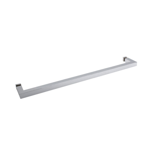 	18" / Matte Black | High-quality square 24 inch  shower door towel bar | 18 inch shower door towel bar