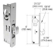 hookbolt-lock-without-cylinder-31/32"-backset-2-slots