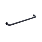 18" / Oil Rubbed Bronze | Shower Door Towel Bar with Washer-Tubular | 24 inch shower door towel bar